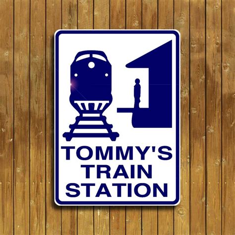 Train Station Sign – The Sign Post