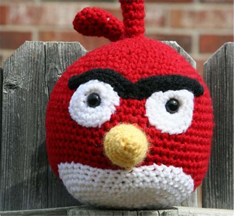 Angry Birds - "Red" [Free Crochet]