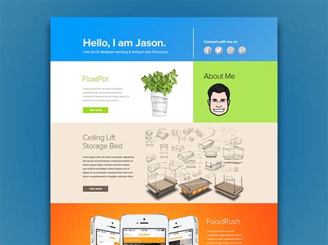 Portfolio Mockup by Jason Tang on Dribbble