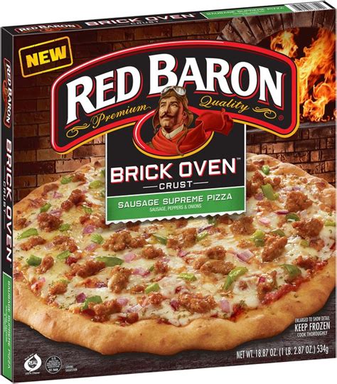 Red Baron® Brick Oven™ Crust Sausage Supreme Pizza Reviews 2020