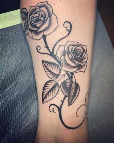 Top 81 Best Rose Vine Tattoo Ideas - [2021 Inspiration Guide]