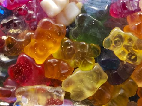 Gummy Bears Closeup Candy Free Stock Photo - Public Domain Pictures