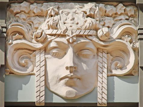 Immeuble art nouveau (Riga) | Elément de décor (mascaron) de… | Flickr
