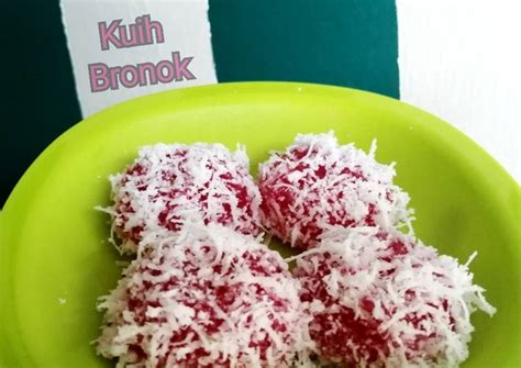 9 Langkah Resepi : Kuih Bronok/Kuih Sagu/ Telur Katak yang Sederhana