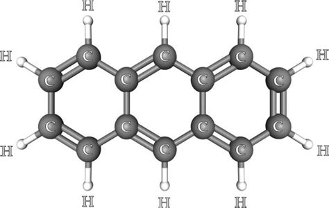 Molecular structure of anthracene | Download Scientific Diagram