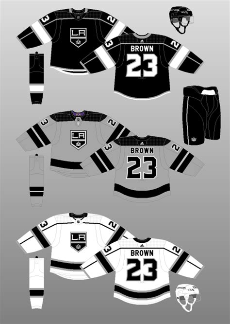 David Barter | Los Angeles Kings: NHL Jersey Re-Design