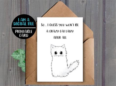 DIGITAL DOWNLOAD Funny Bridal Shower Card Printable | Etsy