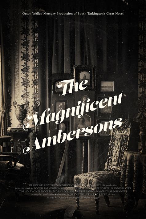 The Magnificent Ambersons | Poster By Scottsaslow