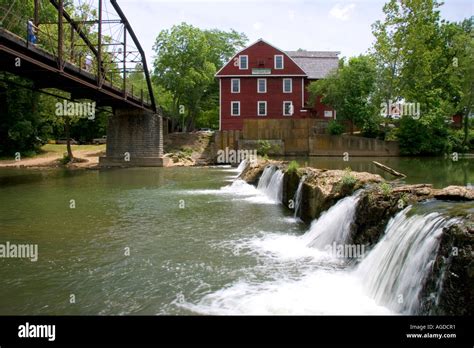 The War Eagle Mill on Rogers Creek at Rogers, Arkansas Stock Photo - Alamy