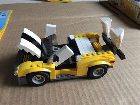 Lego Creator 3 in 1 Fast Car Review 31046