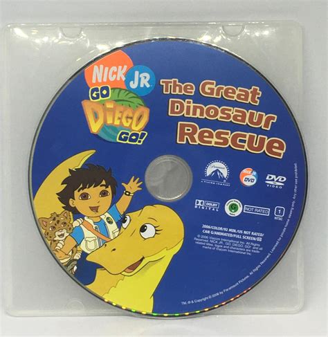 Go Diego Go! - The Great Dinosaur Rescue DVD Nick Jr DVD | eBay