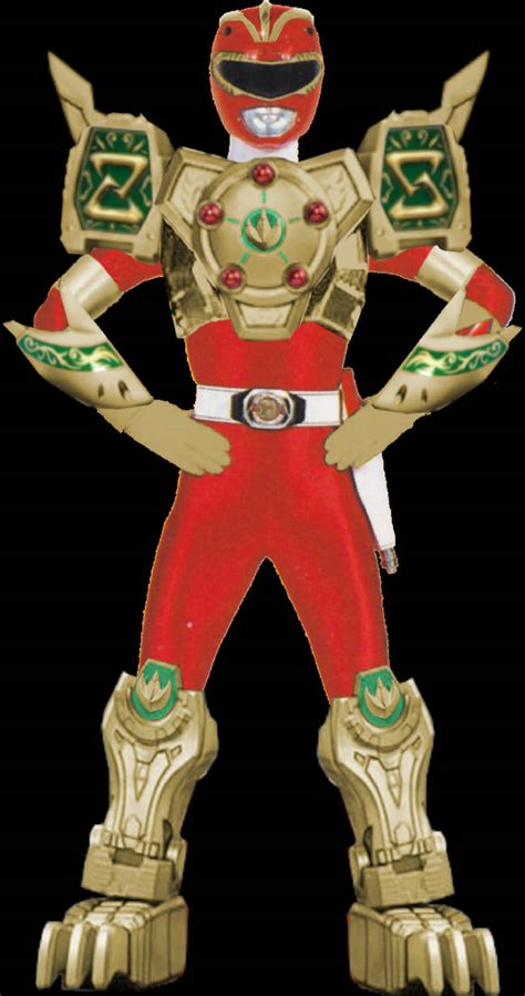 Mighty Morphin Red Ranger Dragon Shield Battlizer by villianblackwing on DeviantArt