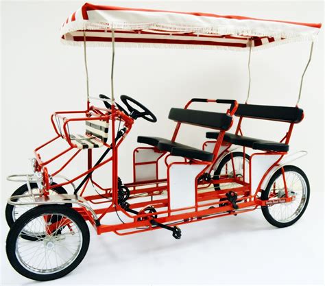 Double Bench Classic Quadracycle - The Surrey Company