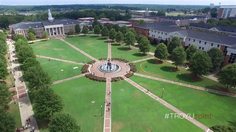 Troy University: Troy Campus From the Air - YouTube