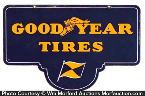 Goodyear Tires Sign • Antique Advertising