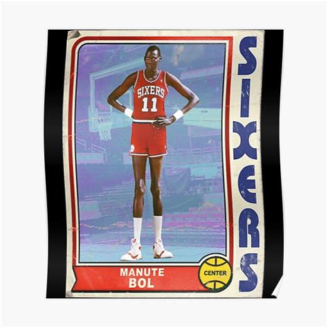 Manute Bol Muggsy Bogues Poster | ubicaciondepersonas.cdmx.gob.mx