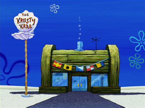 Working at the Krusty Krab