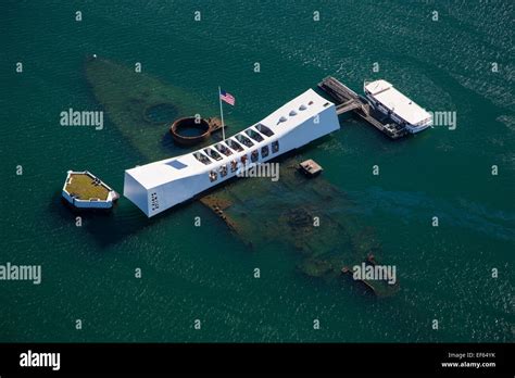 USS Arizona Memorial, Pearl Harbor, Oahu, Hawaii Stock Photo - Alamy