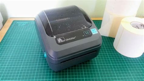 Zebra GK420D Label Thermal Printer - with USB cable, PSU, labels | in Kilburn, London | Gumtree