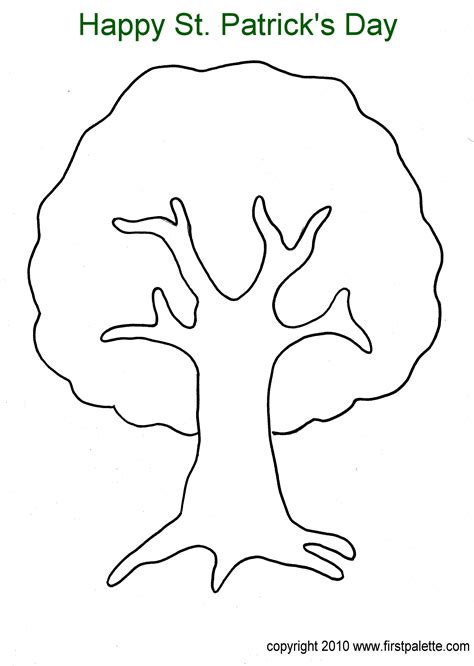 Print A Tree Template Earth Day Coloring Pages, Leaf Coloring Page, Coloring Pages For Kids ...