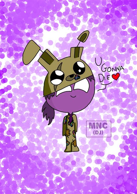 Purple guy (Dressed like Springtrap) WEEEEEEEEEEEEEEEEEE - Illustrations ART street