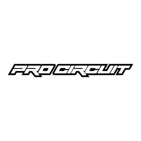 Autocollant Pro Circuit - Stickers Sponsor et marque