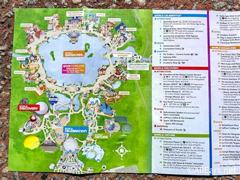 Map Of Epcot 2024 Florida - Lenna Nicolle