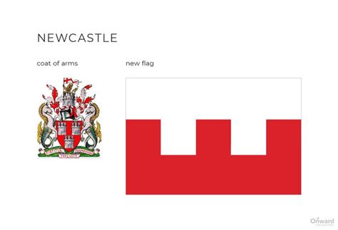 Newcastle | Flag, Flags of the world, Coat of arms