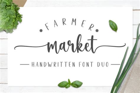 Download Farmer Market Font Font for free | Font Style