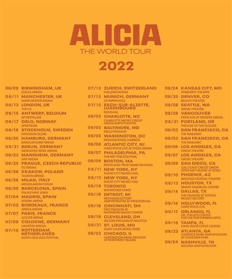 Alicia Keys - Alicia - The World Tour 2022 - 02 September 2022 - The ...