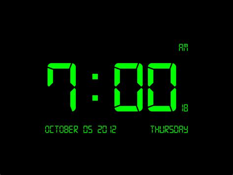 Digital Clock Wallpaper Windows 8 - WallpaperSafari