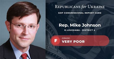 Mike Johnson - GOP Legislator Profile - Republicans For Ukraine