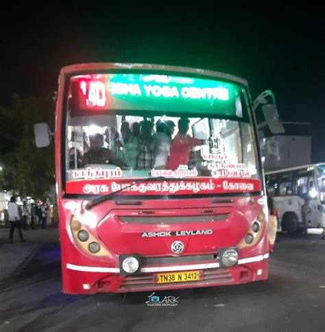 TNSTC [TN 38 N 3412] | Bus Route No #14D | Coimbatore (Gandhipuram ...