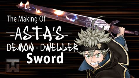 Black Clover Demon Dweller Sword