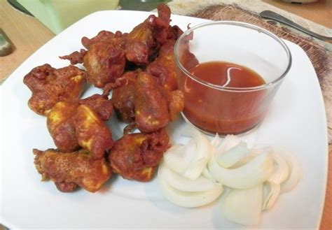 Simple Chicken Pakora and Red Sauce Recipe | Delishably