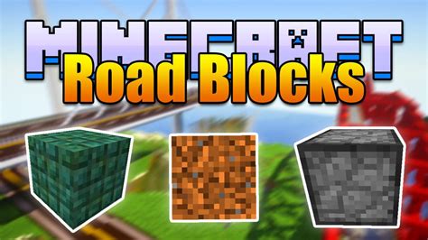 Roadblocks Mod 1.7.10 (Create Actual Roads in Game) - 9Minecraft.Net