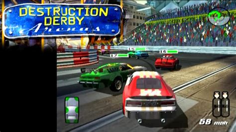 Destruction Derby Arenas ... (PS2) Gameplay - YouTube