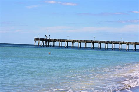 Venice Fishing Pier Photograph by Selena Lorraine | Fine Art America