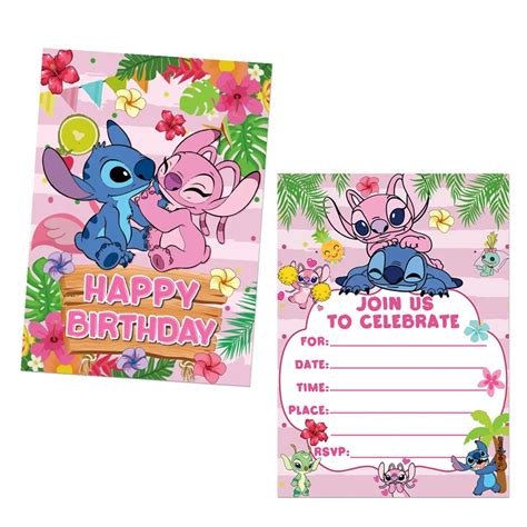 Présentation 70+ imagen carte anniversaire stitch - fr.thptnganamst.edu.vn