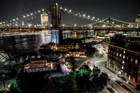 Enjoy the view from 1 Hotel Brooklyn Bridge and Harriet's Rooftop!