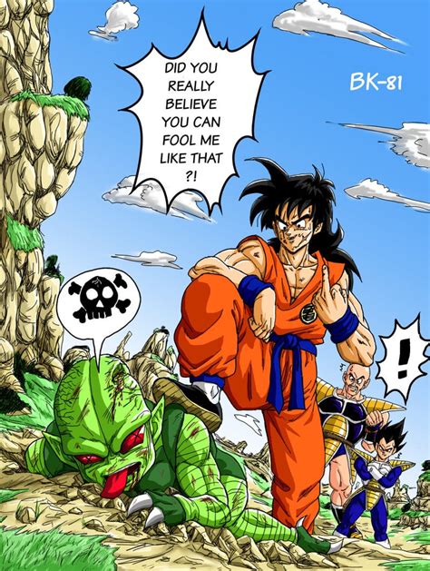 Yamcha vs Saibaman: how it should of ended : r/goodanimemes