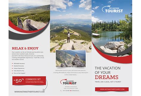 Boutique Travel Agency Brochure Design - KaazunutKaazunut