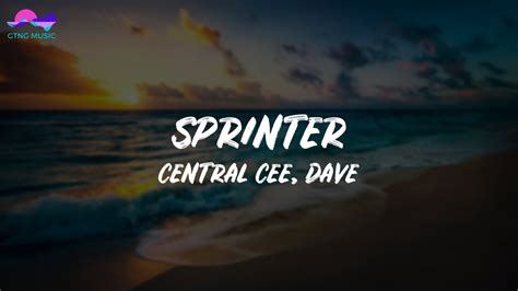 Central Cee & Dave - Sprinter (Lyrics) - YouTube