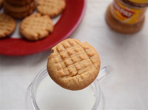 Eggless Peanut Butter Cookies Recipe by Archana's Kitchen