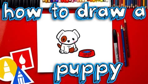 How To Draw The Cutest Puppy | Art For Kids Hub