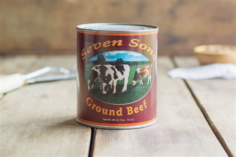 Canned Ground Beef - Seven Sons Farms