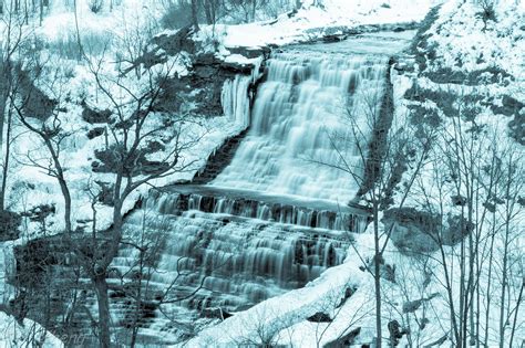 Albion Falls in Winter 1 - Full View | Albion Falls back to … | Flickr