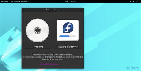 How To Install Fedora 35 – Step by Step With Screenshots | ComputingForGeeks