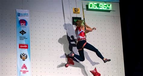 New Women's Speed Climbing World Record - Gripped Magazine