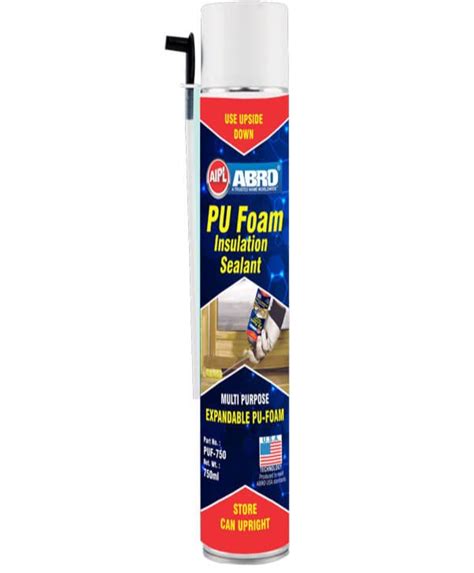 Puf 750 ABRO PU Foam Expandable Sealant, Aerosol, 750 ml, Rs 340 /piece | ID: 22551314655